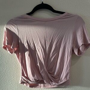 Dusty Rose Crop Top